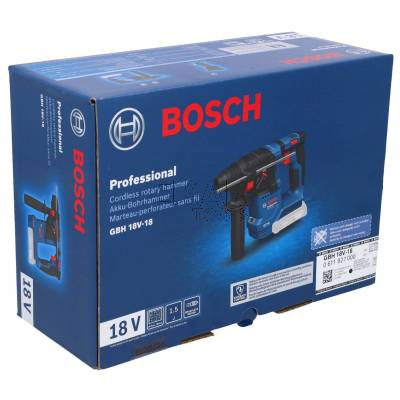 Młotowiertarka akumulatorowa SDS-Plus BOSCH GBH 18V-18 0611927000 1,5J - zdjęcie nr 4