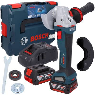 Szlifierka kątowa BOSCH GWS 18V-11 S 06019N4002 125mm + 2x5Ah + L-BOXX