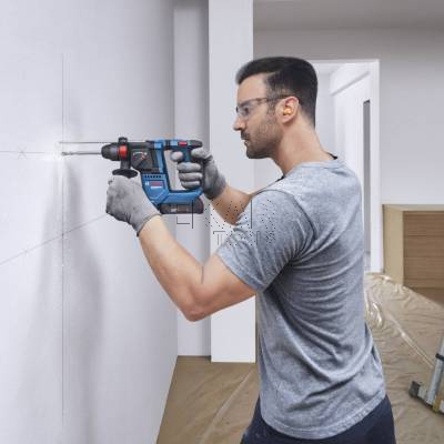 Młotowiertarka SDS-Plus BOSCH GBH 18V-18 0611927002 1,5J + 2x4Ah + walizka - zdjęcie nr 4