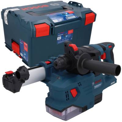 Młotowiertarka SDS-Plus BOSCH GBH 18V-22 0611924004 + GDE 18V-12 + L-BOXX