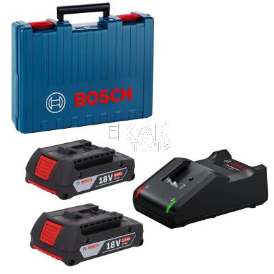 Młotowiertarka SDS-Plus BOSCH GBH 18V-18 0611927001 1,5J + 2x2Ah + walizka - zdjęcie nr 4