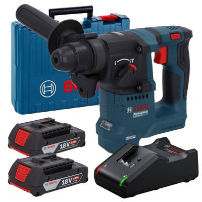 Młotowiertarka SDS-Plus BOSCH GBH 18V-18 0611927001 1,5J + 2x2Ah + walizka