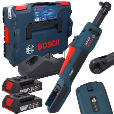 Klucz grzechotkowy udarowy BOSCH GRC 18V-60 3/8 06019N8002 + 2x2Ah + L-BOXX