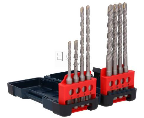 Zestaw 8 wierteł do betonu i cegły SDS-Plus Plus-3 BOSCH 2607019903 - zdjęcie nr 3