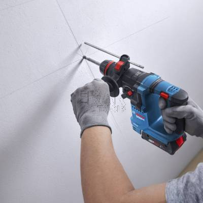 Młotowiertarka SDS-Plus BOSCH GBH 18V-18 X 0611927101 ONECHUCK + GDE 24 + L-BOXX - zdjęcie nr 4