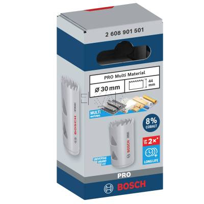 Otwornica piła HSS Multi Material 30x44mm BOSCH PRO 2608901501 - zdjęcie nr 4