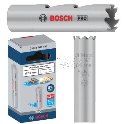 Otwornica piła HSS Multi Material 16x44mm BOSCH PRO 2608901491