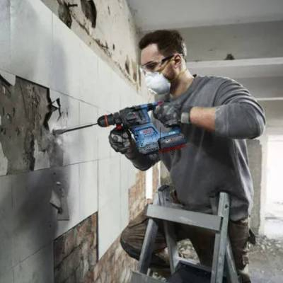 Młotowiertarka SDS-Plus BOSCH GBH 18V-22 X 0611924102 ONECHUCK 2J + L-BOXX - zdjęcie nr 3