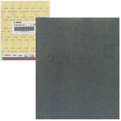 PAPIER ŚCIERNY WODNY C355 Arkusz 230X280mm G320 BOSCH 2608608H66