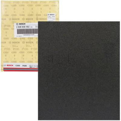 PAPIER ŚCIERNY WODNY C355 arkusz 230X280mm G100 BOSCH 2608608H62