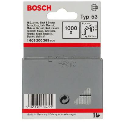 Zszywki do zszywaczy 18mm TYP 53 1000szt BOSCH 1609200369 - zdjęcie nr 4