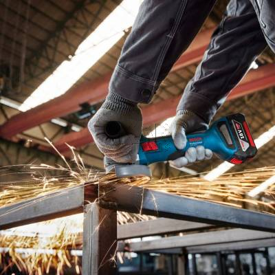 Zestaw: GSB 18V-45 + GWS 18V-8 + 2x4Ah + ładowarka + torba BOSCH 0615V0001Y - zdjęcie nr 4