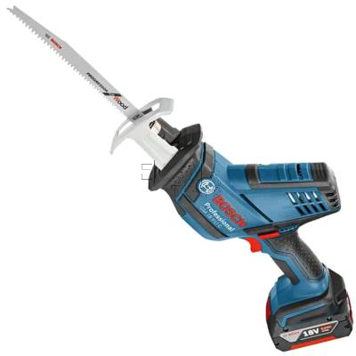 Piła szablasta lisica BOSCH GSA 18V-LI C 06016A5002 + L-BOXX + 2x5AH - zdjęcie nr 2