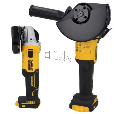 Szlifierka kątowa akumulatorowa DeWalt DCG407N 125mm 18V - zdjęcie nr 3