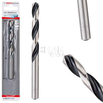 Wiertło spiralne HSS PointTeQ 10mm BOSCH 2608577174