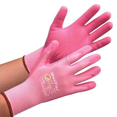 Rękawice robocze ATG MaxiFlex Active 34-814 różowe rozmiar 6/XS - zdjęcie nr 3