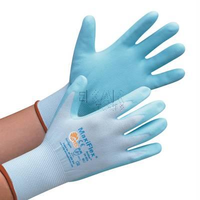 Rękawice robocze ATG MaxiFlex Active 34-824 błękitne rozmiar 7/S - zdjęcie nr 2