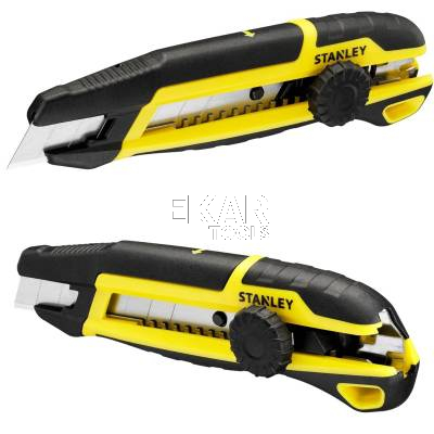 Nóż z wysuwanym ostrzem i systemem łamania 18mm STANLEY STHT10500-0 - zdjęcie nr 3