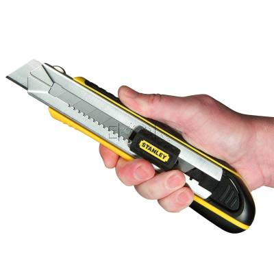 Nóż z łamanym ostrzem 25mm Stanley FATMAX 0-10-486 - zdjęcie nr 3