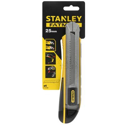 Nóż z łamanym ostrzem 25mm Stanley FATMAX 0-10-486 - zdjęcie nr 4