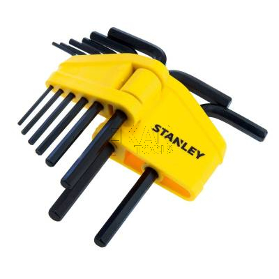 Zestaw 8 kluczy sześciokątnych HEX 1,5-6mm STANLEY 0-69-251 - zdjęcie nr 2