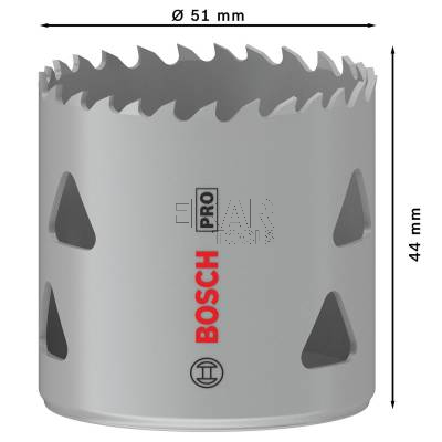 Otwornica piła HSS Multi Material 51x44mm BOSCH PRO 2608901513 - zdjęcie nr 2
