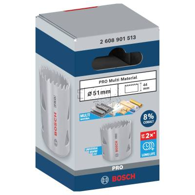 Otwornica piła HSS Multi Material 51x44mm BOSCH PRO 2608901513 - zdjęcie nr 4
