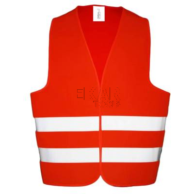 Kamizelka ostrzegawcza KO-5 pomarańczowa XXL - zdjęcie nr 2