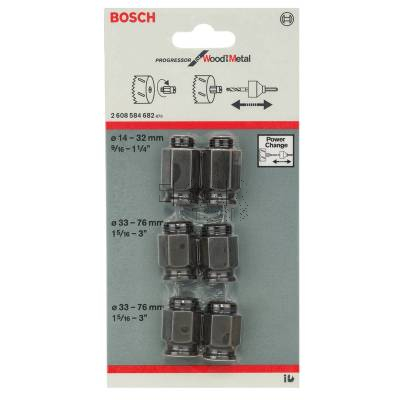 Zestaw Adapterów Przejściówka Do Otwornic Bimetalowych BOSCH 2608584682 - zdjęcie nr 3