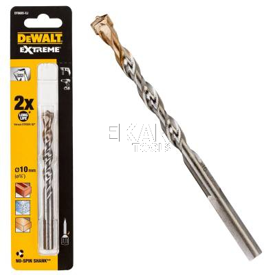 Wiertło do BETONU muru płytek EXTREME 10x120/80 mm DeWALT DT6685