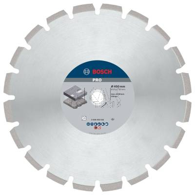 TARCZA TNĄCA DIAMENTOWA 400 /25,4/30 BOSCH 2608603642 - zdjęcie nr 2