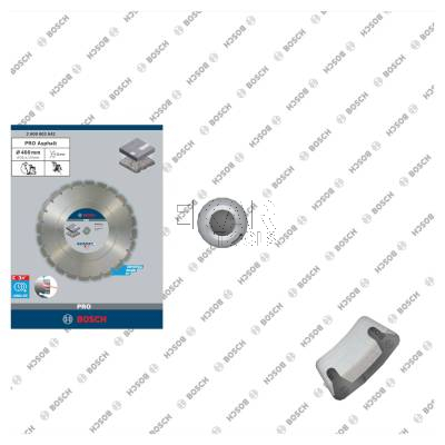 TARCZA TNĄCA DIAMENTOWA 400 /25,4/30 BOSCH 2608603642 - zdjęcie nr 4