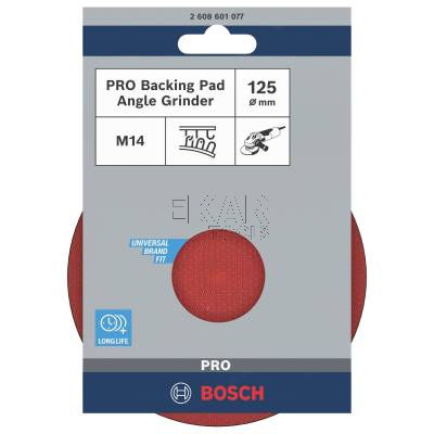 Talerz miękki na rzep do szlifierek kątowych 125mm M14 BOSCH 2608601077 - zdjęcie nr 4