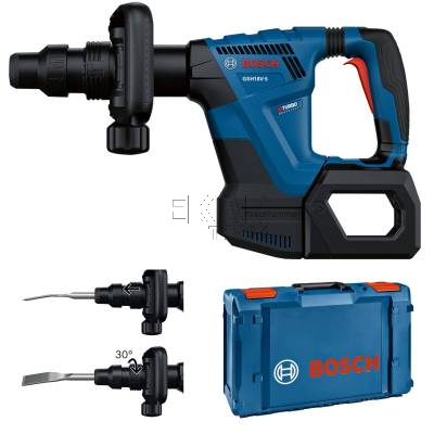 Młot udarowy SDS-MAX Bosch GSH 18V-5 0611918200 18V 8,5J + walizka XL-BOXX - zdjęcie nr 2