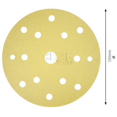 Papier ścierny do szlifierki 150mm G40 C450 1szt BOSCH 2608621730 - zdjęcie nr 2
