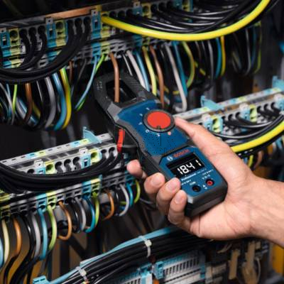 Miernik cęgowy z uchwytem BOSCH PRO GMC 600-15 + MH 1 0601077601 - zdjęcie nr 3