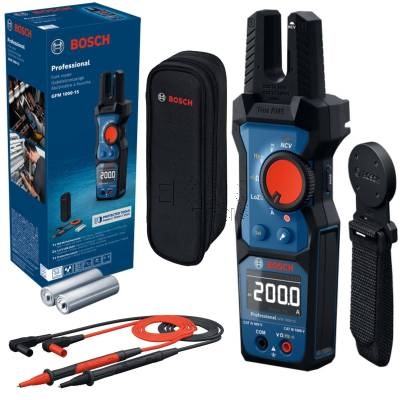 Miernik cęgowy otwarty BOSCH PRO GFM 1000-15 + MH 1 0601077401