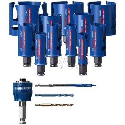 Zestaw otwornic 20-76mm BOSCH EXPERT Construction Material 2608900489 - zdjęcie nr 2