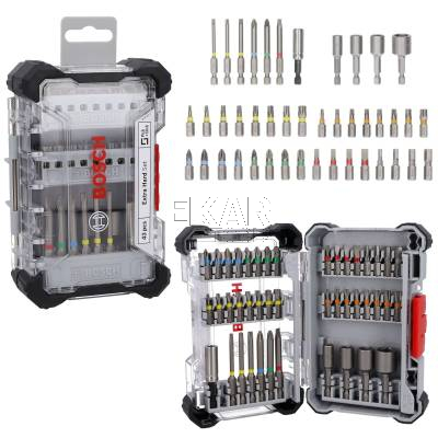 Zestaw bitów i nasadek BOSCH Extra Hard 43 szt. 2607017723