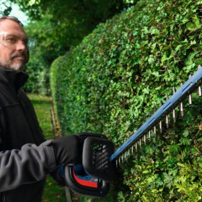 NOŻYCE akumulatorowe DO ŻYWOPŁOTU Bosch GHE 18V-60 (II) 06008C9400 - zdjęcie nr 3