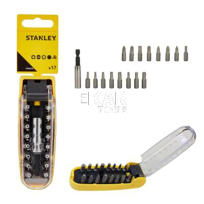 17-częściowy zestaw bitów wkrętakowych 25 mm Stanley STA62635 - zdjęcie nr 2