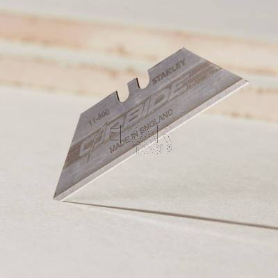 Ostrza trapezowe 50szt CARBIDE BLADE Stanley FATMAX 8-11-800 - zdjęcie nr 3