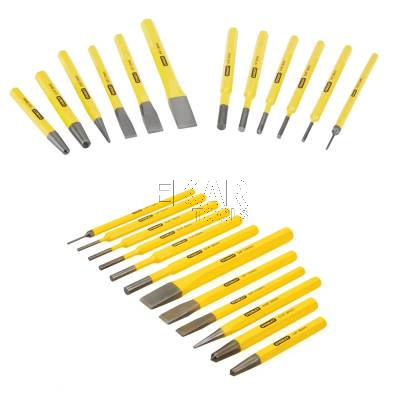 Zestaw 12 szt. przecinaków i punktaków Stanley 4-18-299 - zdjęcie nr 3