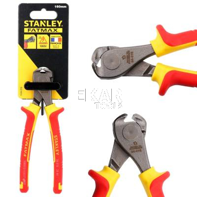 Szczypce obcinaki czołowe 160mm VDE STANLEY FATMAX MaxSteel 0-84-016