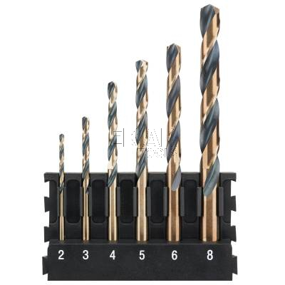 DeWALT Zestaw Wierteł do Metalu HSS Black & Gold 6 szt. DT70828 - zdjęcie nr 2