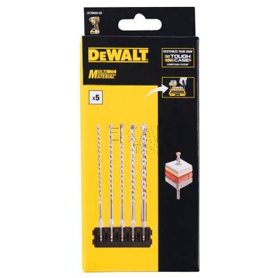 ZESTAW 5 wierteł do betonu 4/5/5.5/6/8mm 1/4 DeWALT DT70830 - zdjęcie nr 3