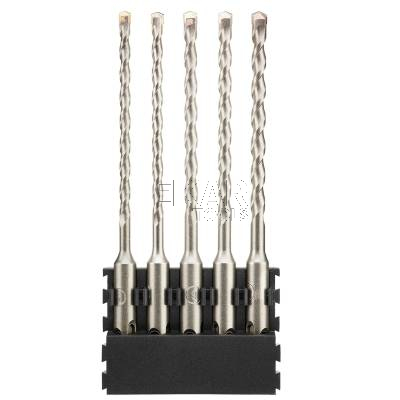 ZESTAW 5 wierteł do betonu 5/5,5/6/6,5/7mm SDS+ TOUGHCASE DeWALT DT70838 - zdjęcie nr 2