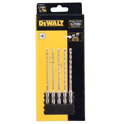 ZESTAW 5 wierteł do betonu 5/5,5/6/6,5/7mm SDS+ TOUGHCASE DeWALT DT70838 - zdjęcie nr 3