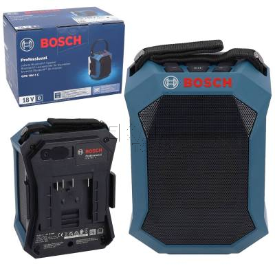 Głośnik budowlany Bluetooth BOSCH PRO GPB 18V-1 C 06014A7000