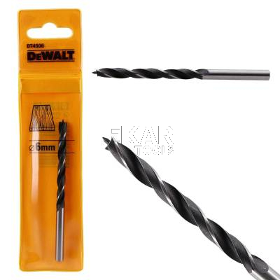 Wiertło spiralne do drewna 6 mm DeWalt DT4506